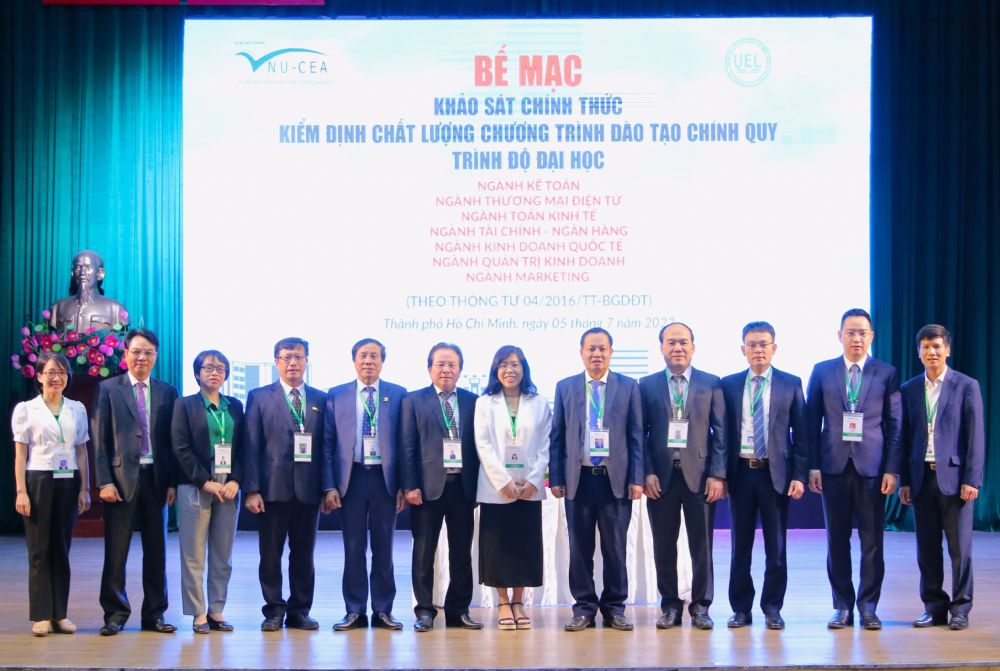 Bế mạc Khảo sát chính thức đánh giá ngoài chương trình đào tạo Trường Đại học Kinh tế - Luật, Đại học Quốc gia Thành phố Hồ Chí Minh